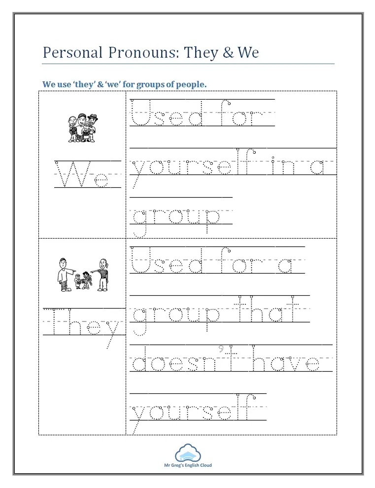 kindergarten grammar worksheets archives mr gregs english cloud