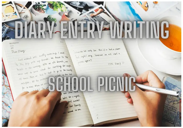 Diary Entry Writing: School Picnic - Mr. Greg's English Cloud